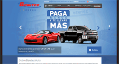 Desktop Screenshot of benitezauto.com